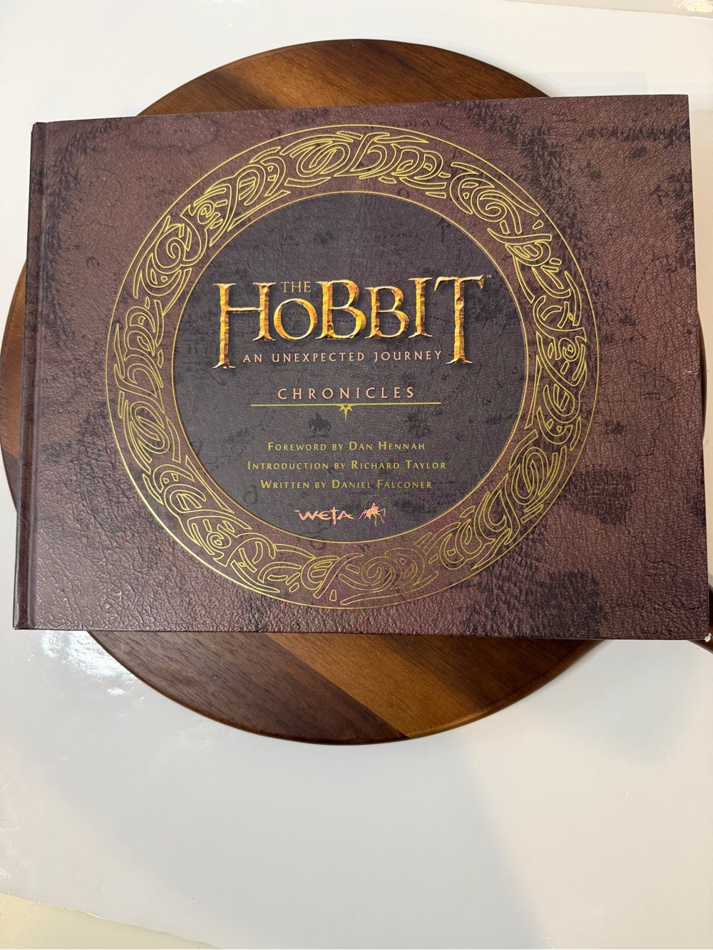 The Hobbit An Unexpected Journey Chronicles Art & Design Hardcover Weta Book